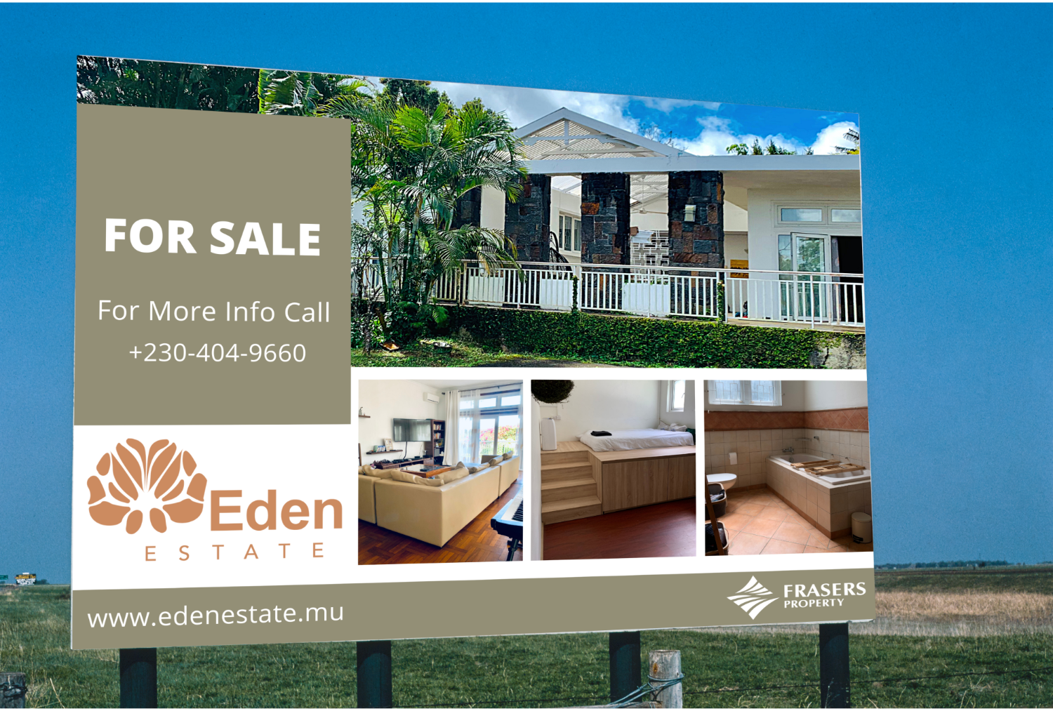 Billboard eden estate 